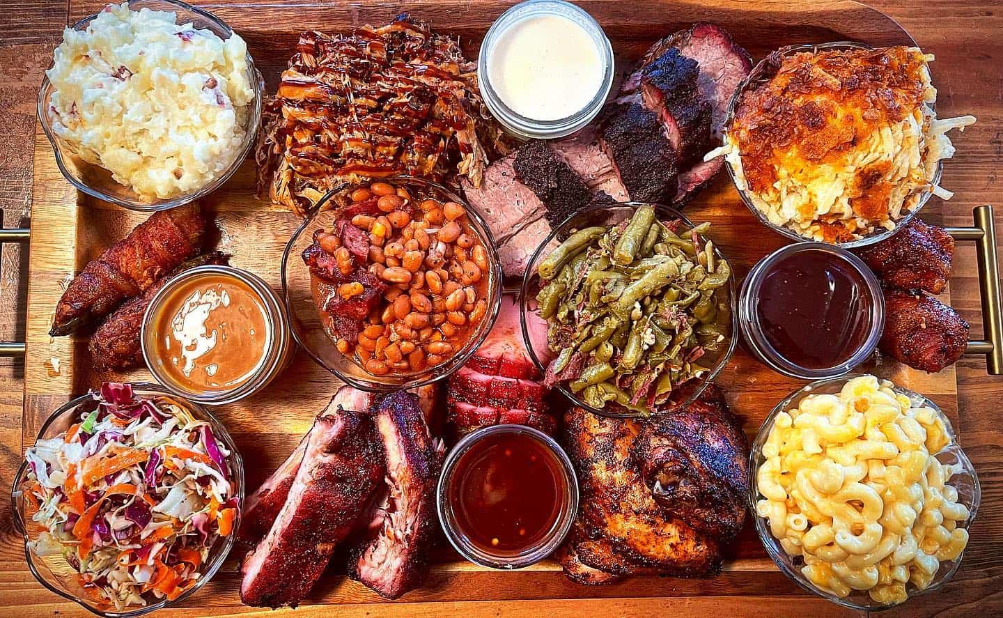 Black Barn BBQ catered dinner